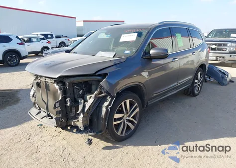 2016 Honda Pilot Touring from USA, damaged, VIN 5FNYF6H9XGB047328